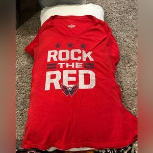 Washington Capitals Plus Size Tee